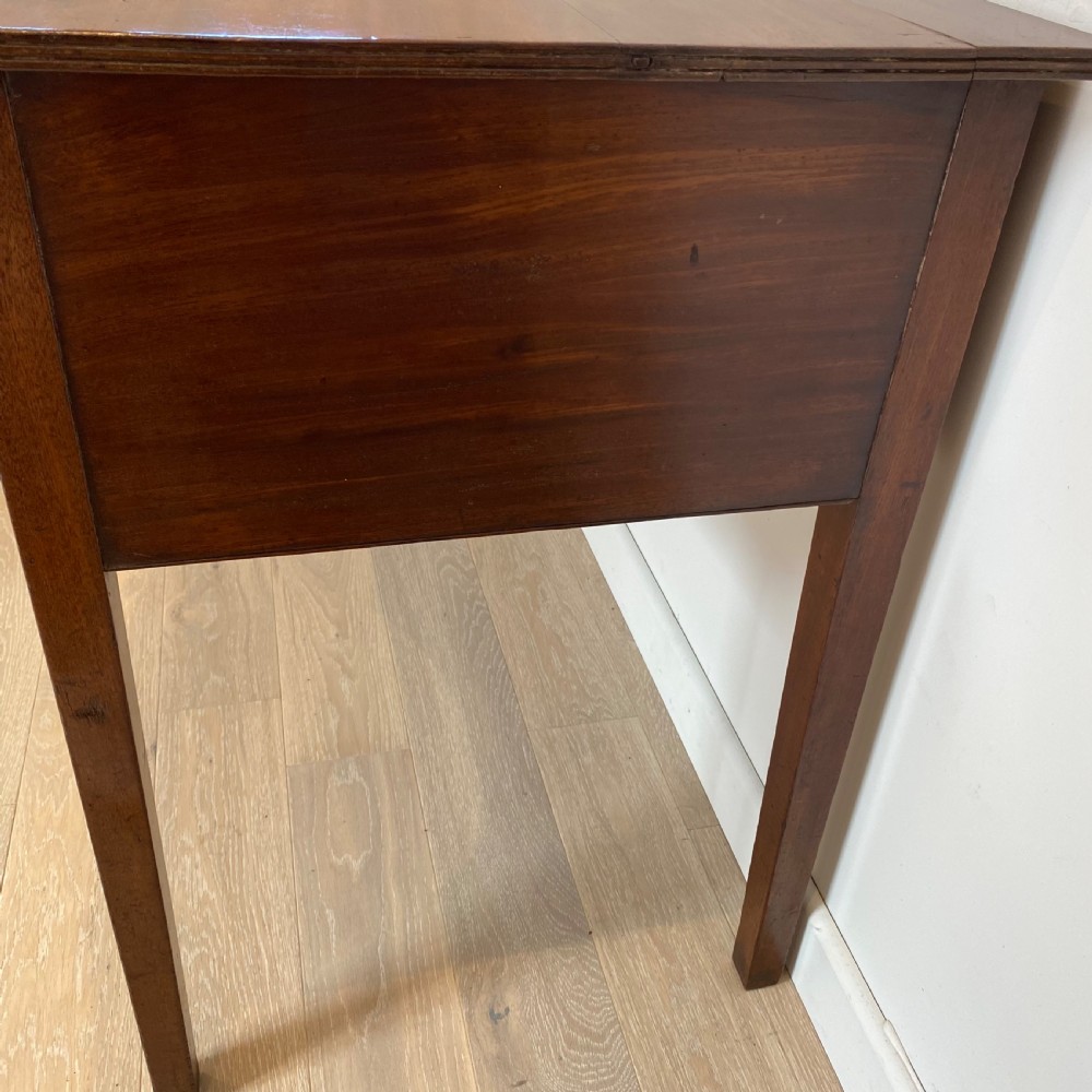 C19th mahogany sideboard writing table View XI