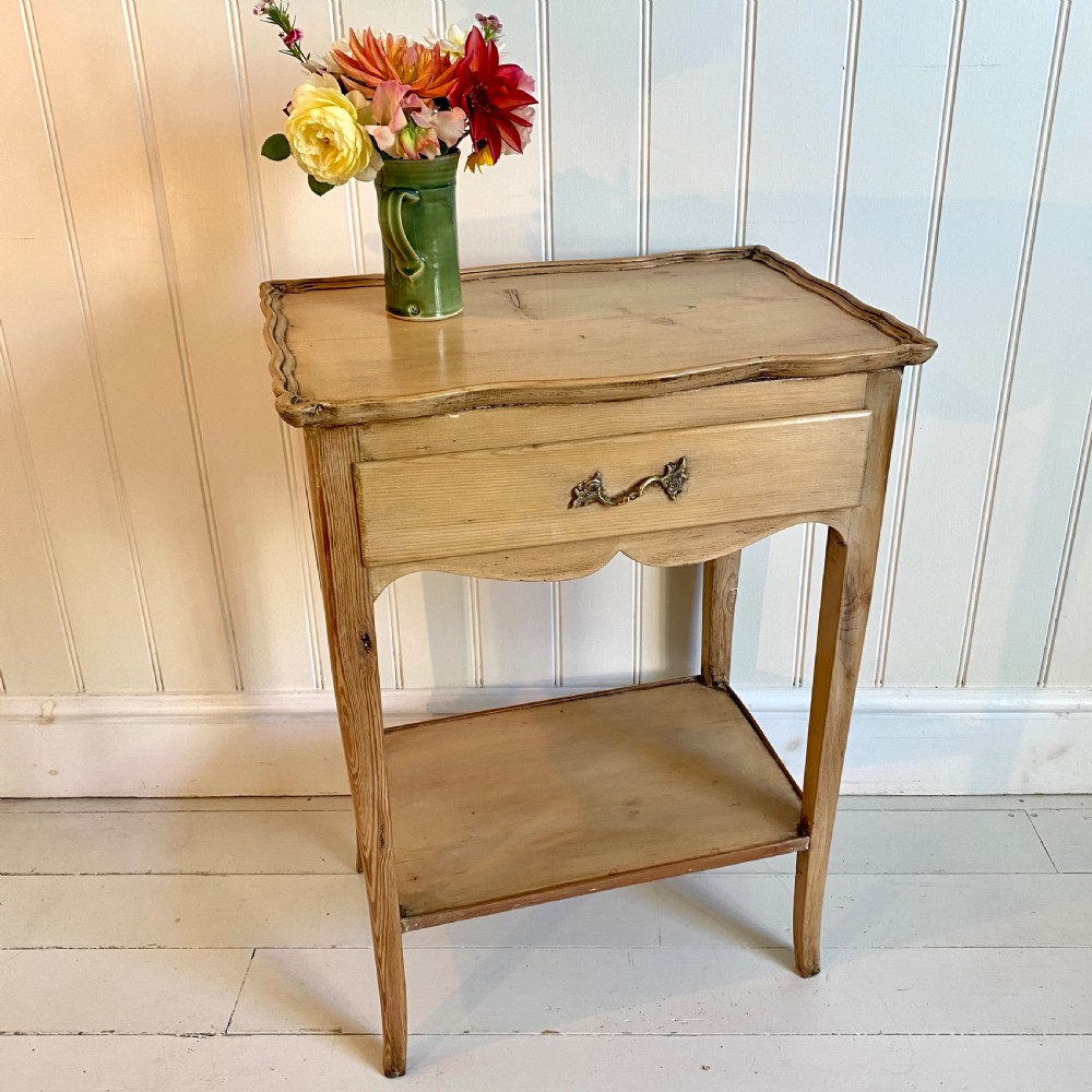 19th century French pine table