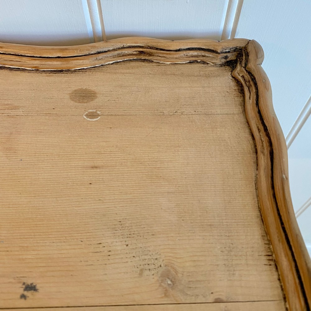 19th century French pine table View III