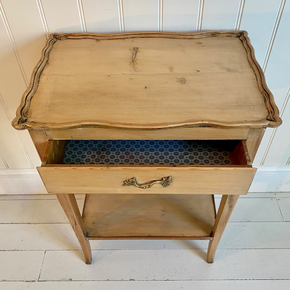 19th century French pine table View IV