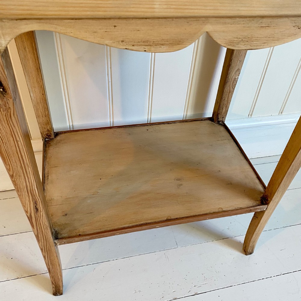 19th century French pine table View V