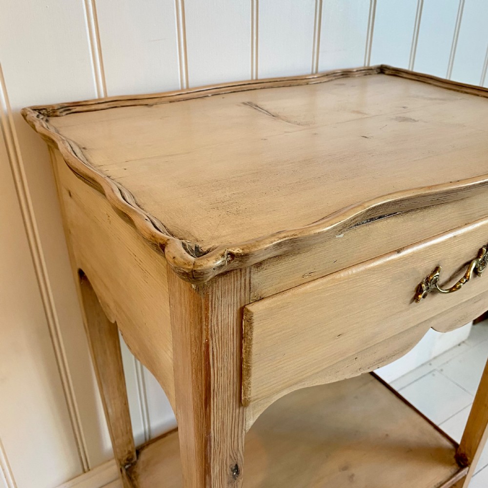 19th century French pine table View VII
