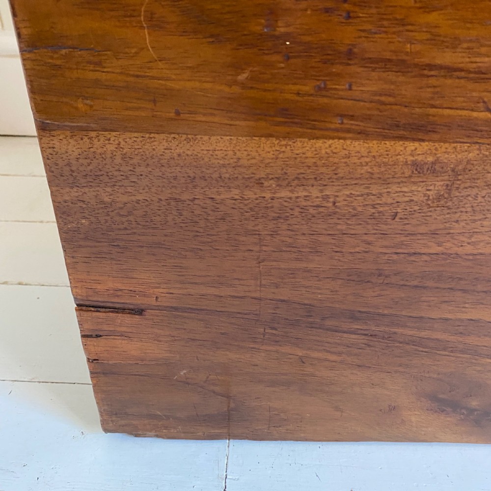 19th century mahogany trunk View VII