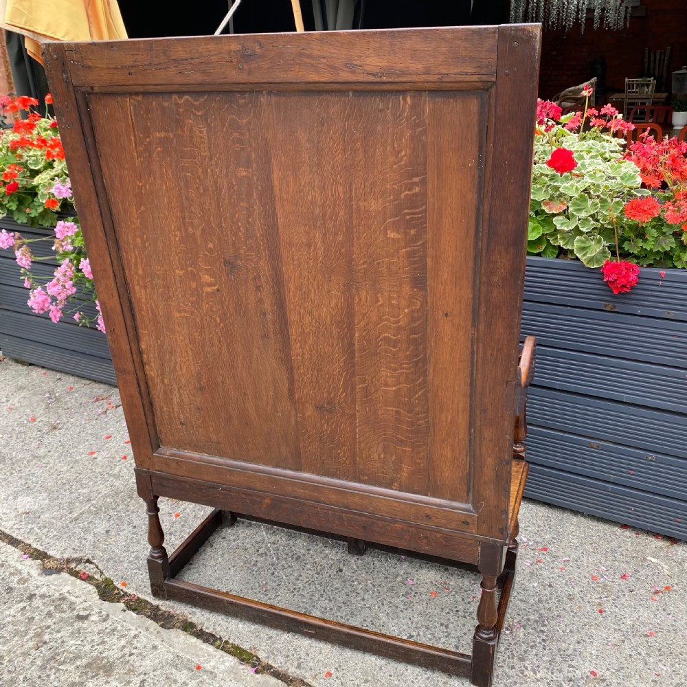 19th century oak settle View V