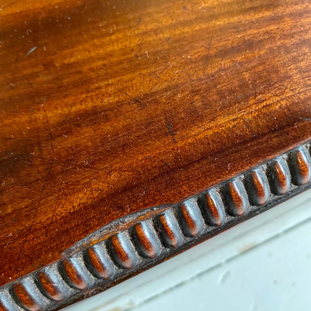 Late regency mahogany console table  View VII