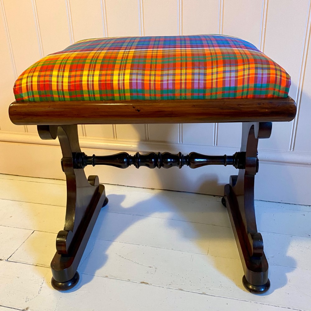 19th century rosewood stool View III