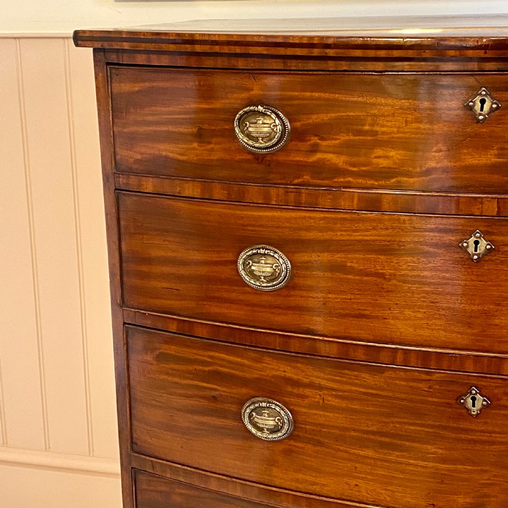 19th century mahogany chest of drawers  View III