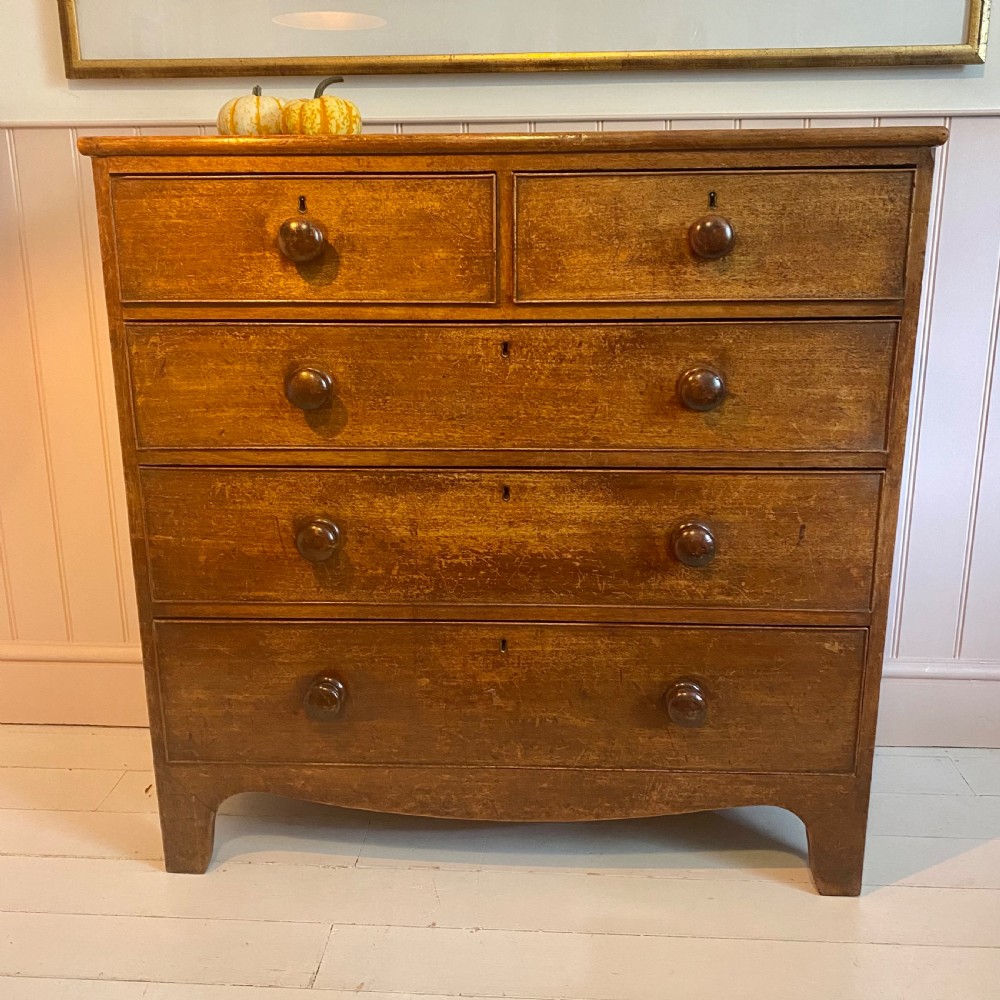 19th century mahogany chest of drawers  View XII