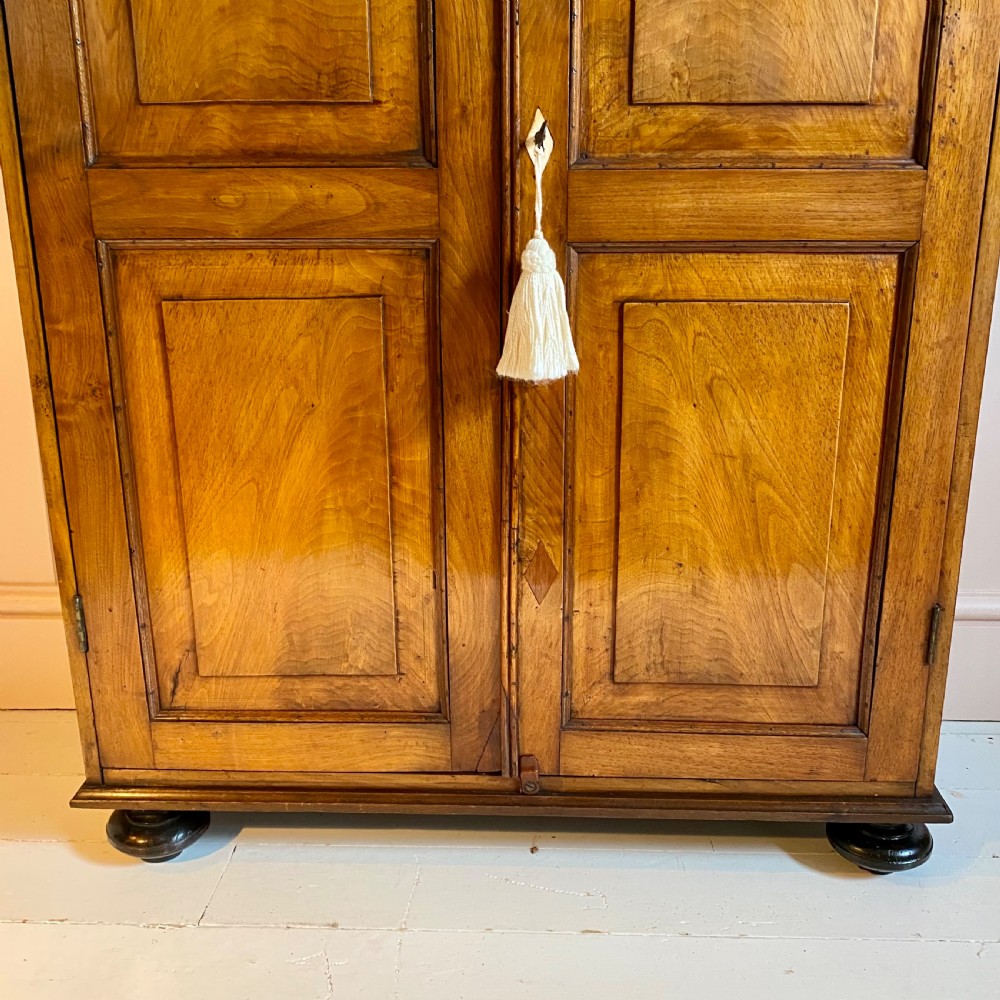 19th century walnut cupboard  View II
