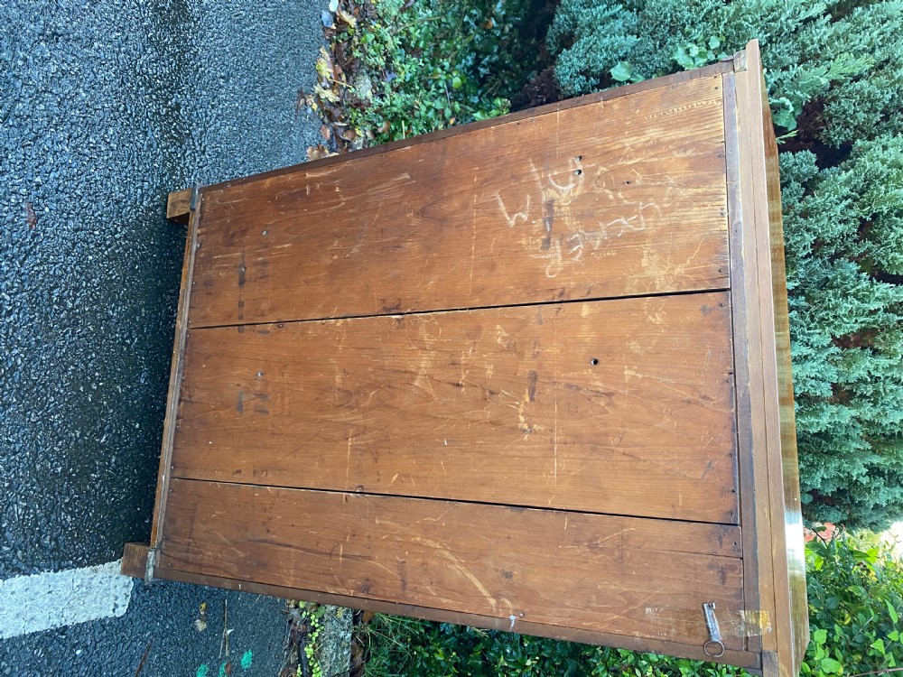 19th century walnut cupboard  View XII