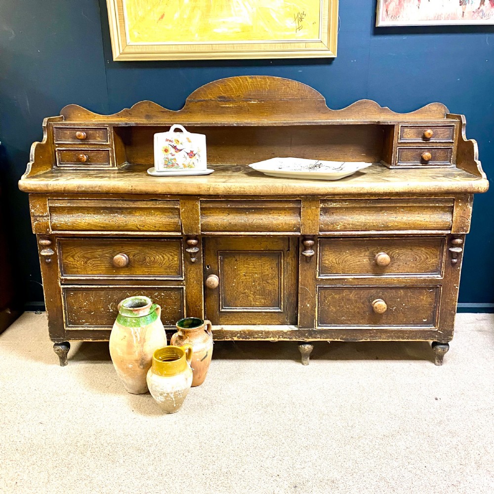 19th century Dresser base sideboard