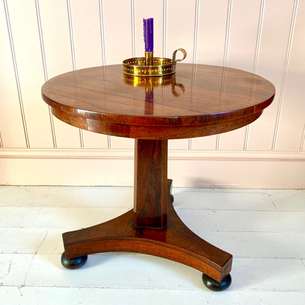 19th century Rosewood occasional table