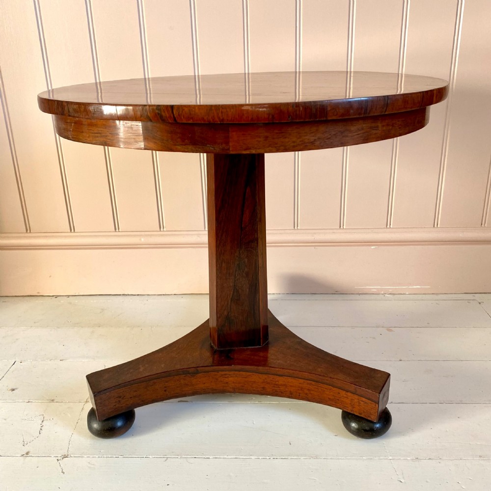 19th century Rosewood occasional table View V
