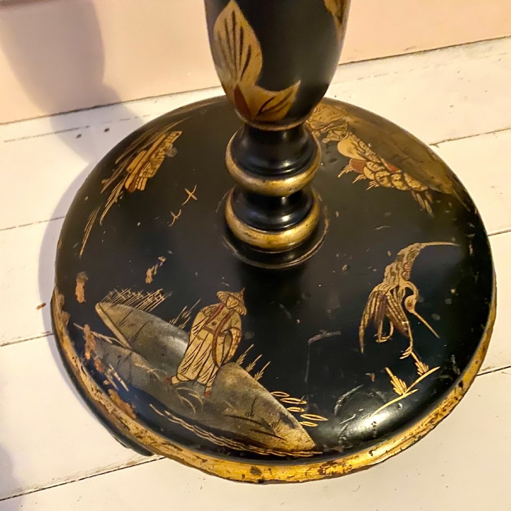 19th century chinoiserie standard lamp