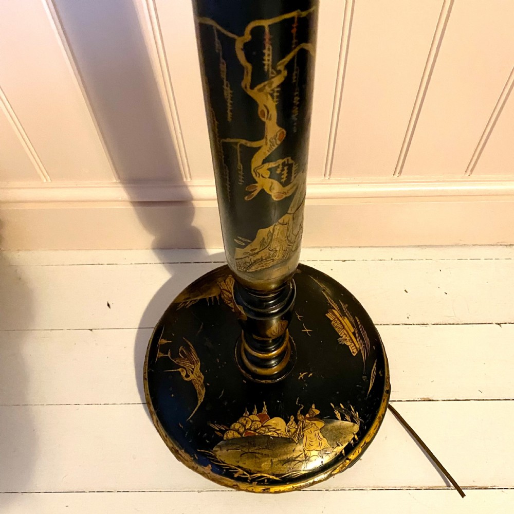 19th century chinoiserie standard lamp View II