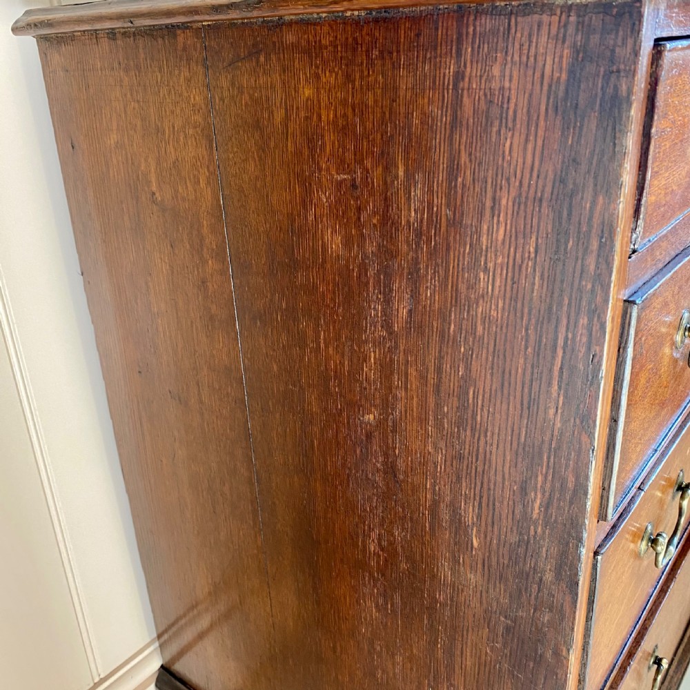 Georgian oak chest of drawers  View VII