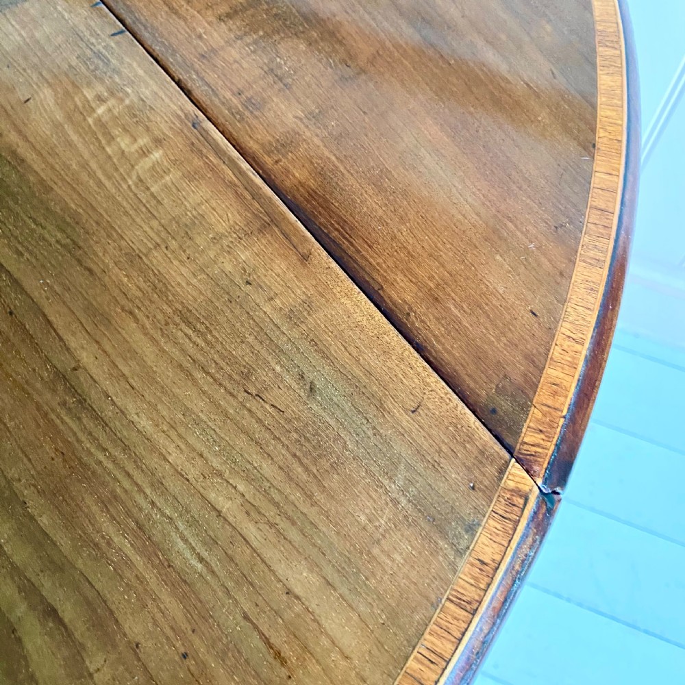 Georgian mahogany pembroke occasional table View IV