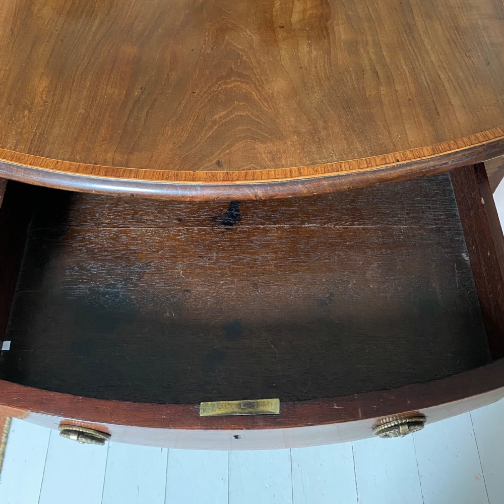 Georgian mahogany pembroke occasional table View IX