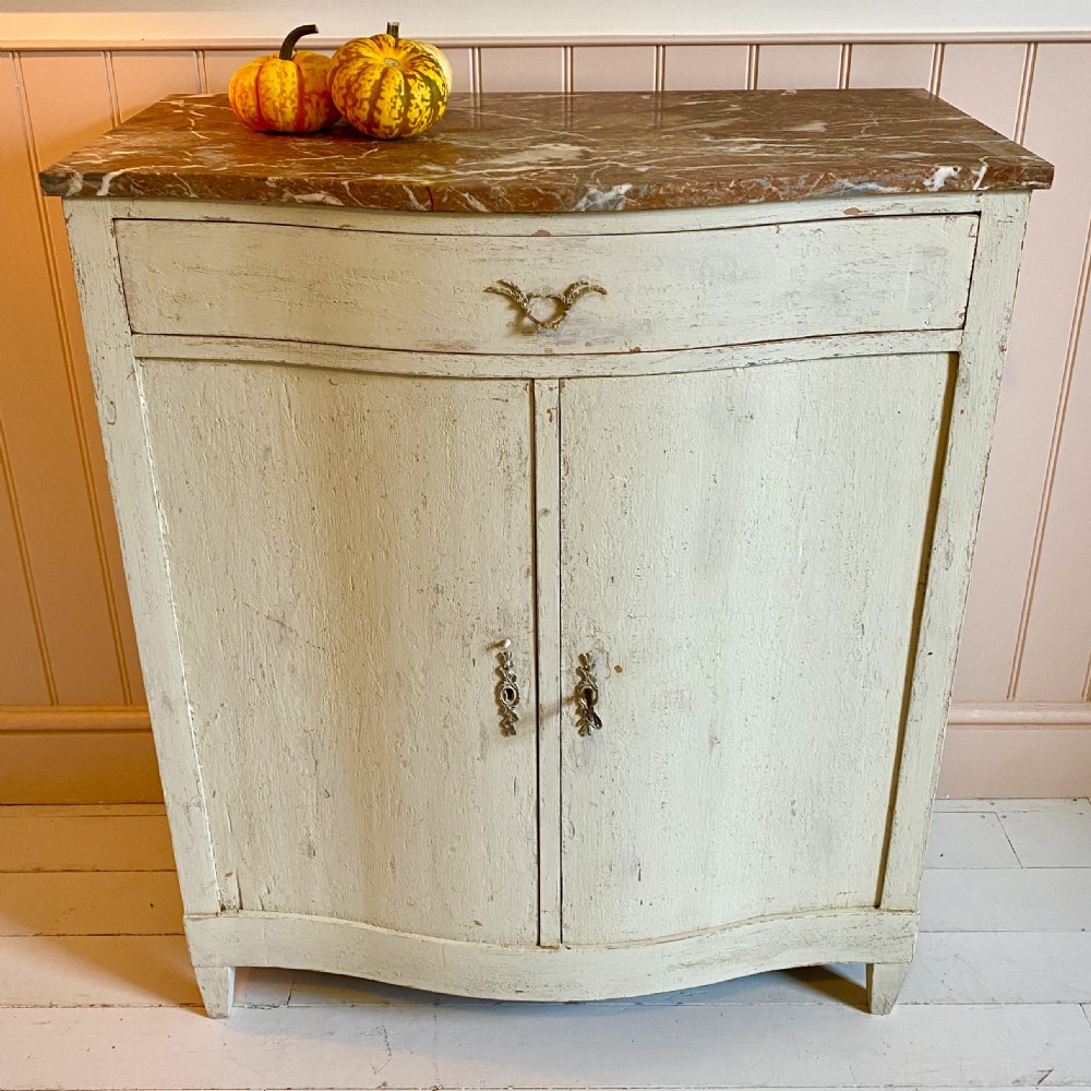 19th century Swedish painted cupboard