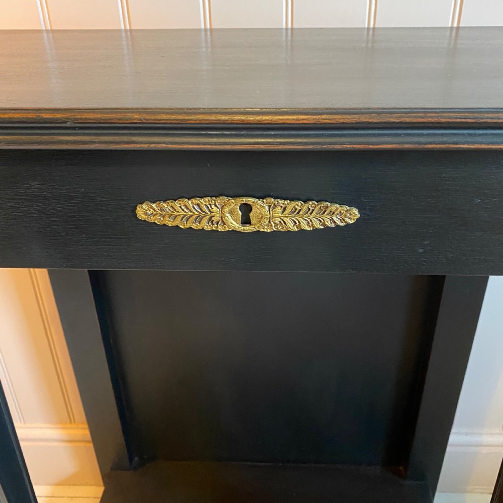 Pair of painted  consoles View V