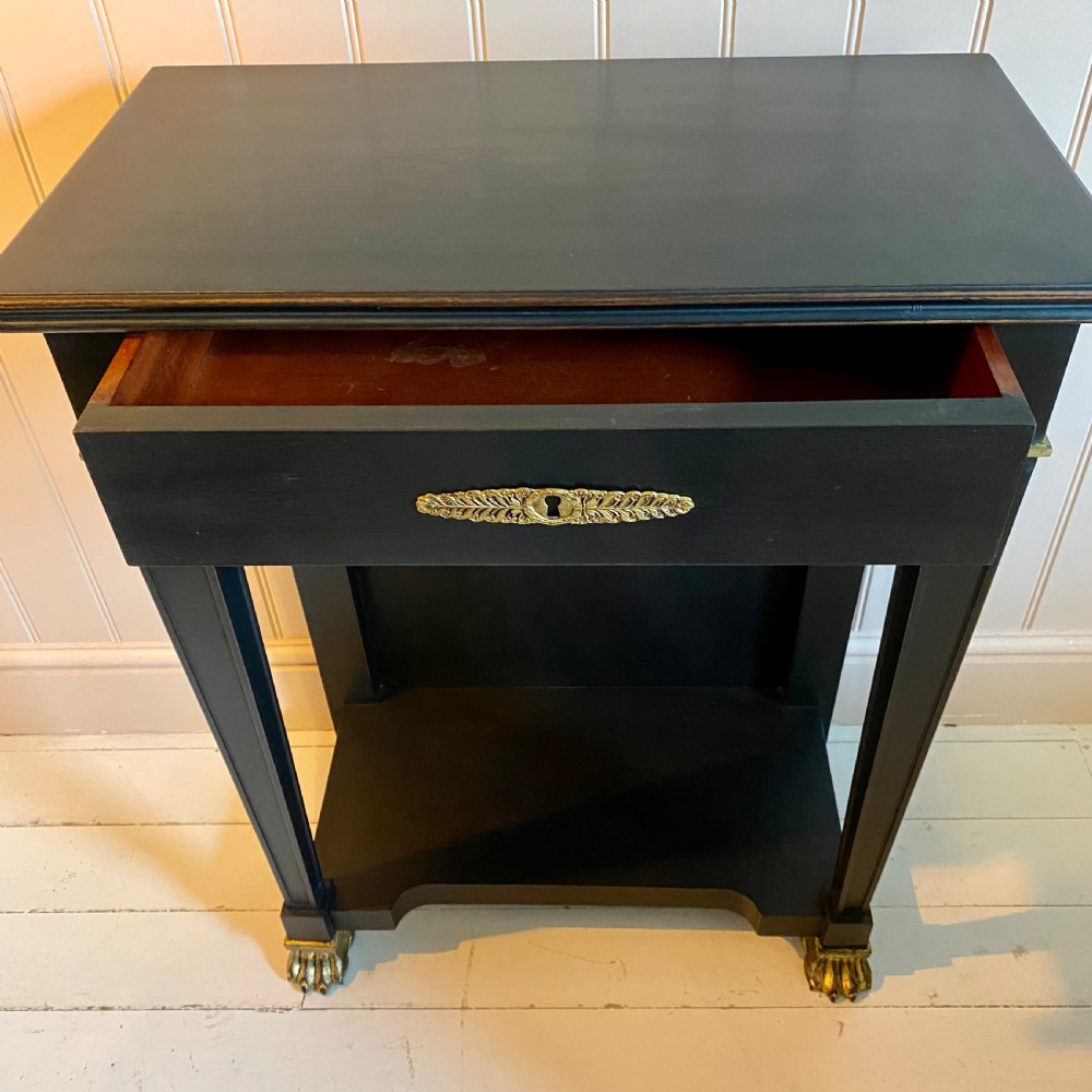 Pair of painted  consoles View VIII