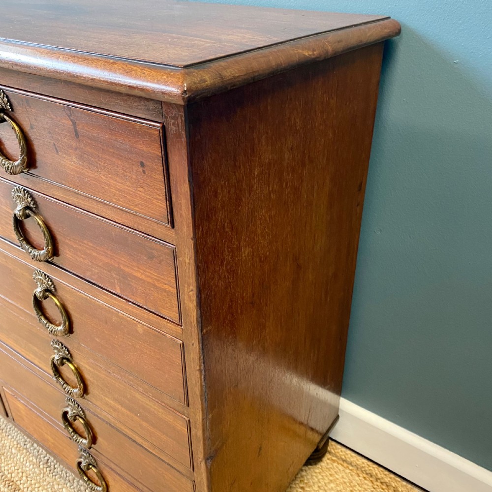 19th century mahogany chest of drawers View XII