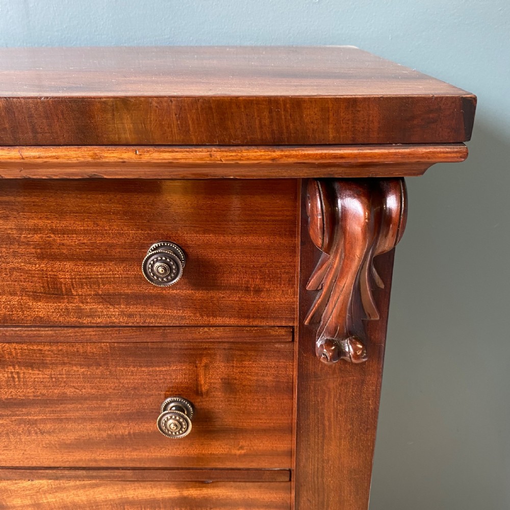 19th century mahogany Wellington chest View III