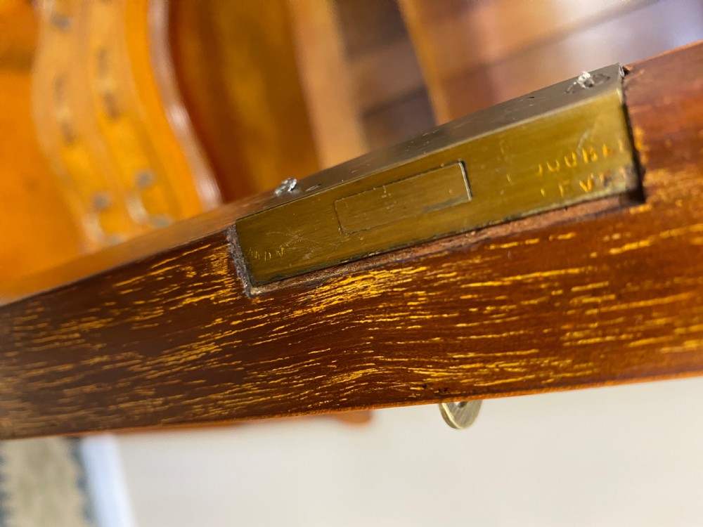 19th century satinwood inlaid display cabinet  View XIII