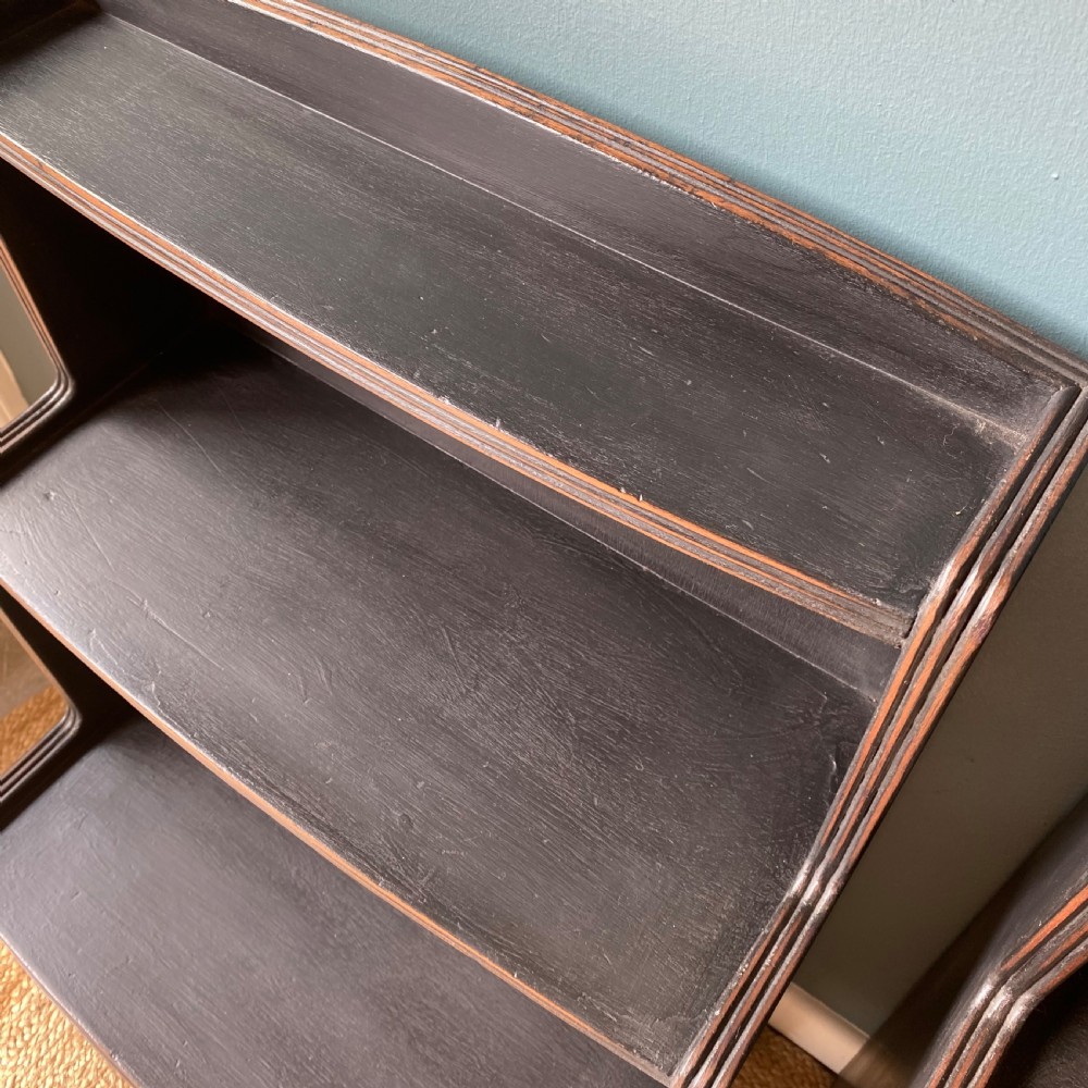A pair of 19th century waterfall bookcases View VIII