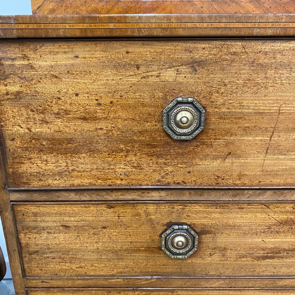 Georgian mahogany secretaire bookcase View VIII