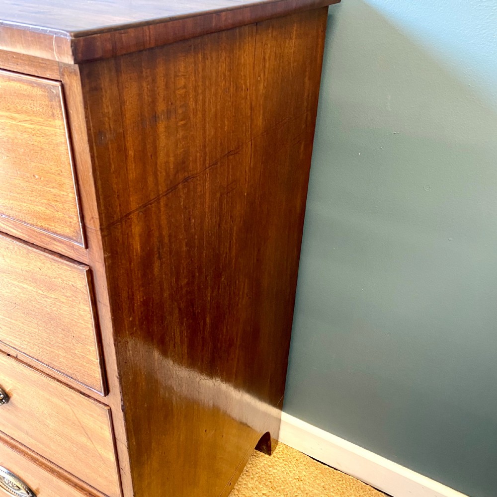 Regency mahogany chest of drawers View IV