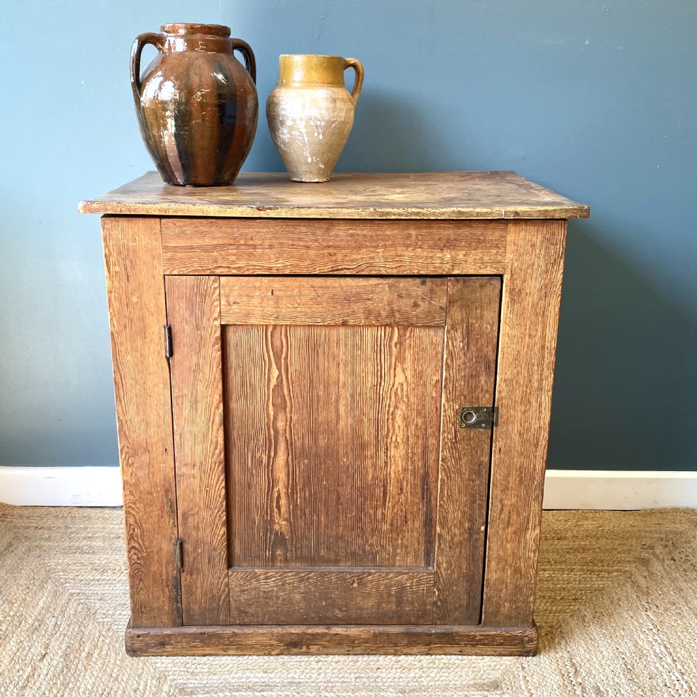 19th century pine cupboard 