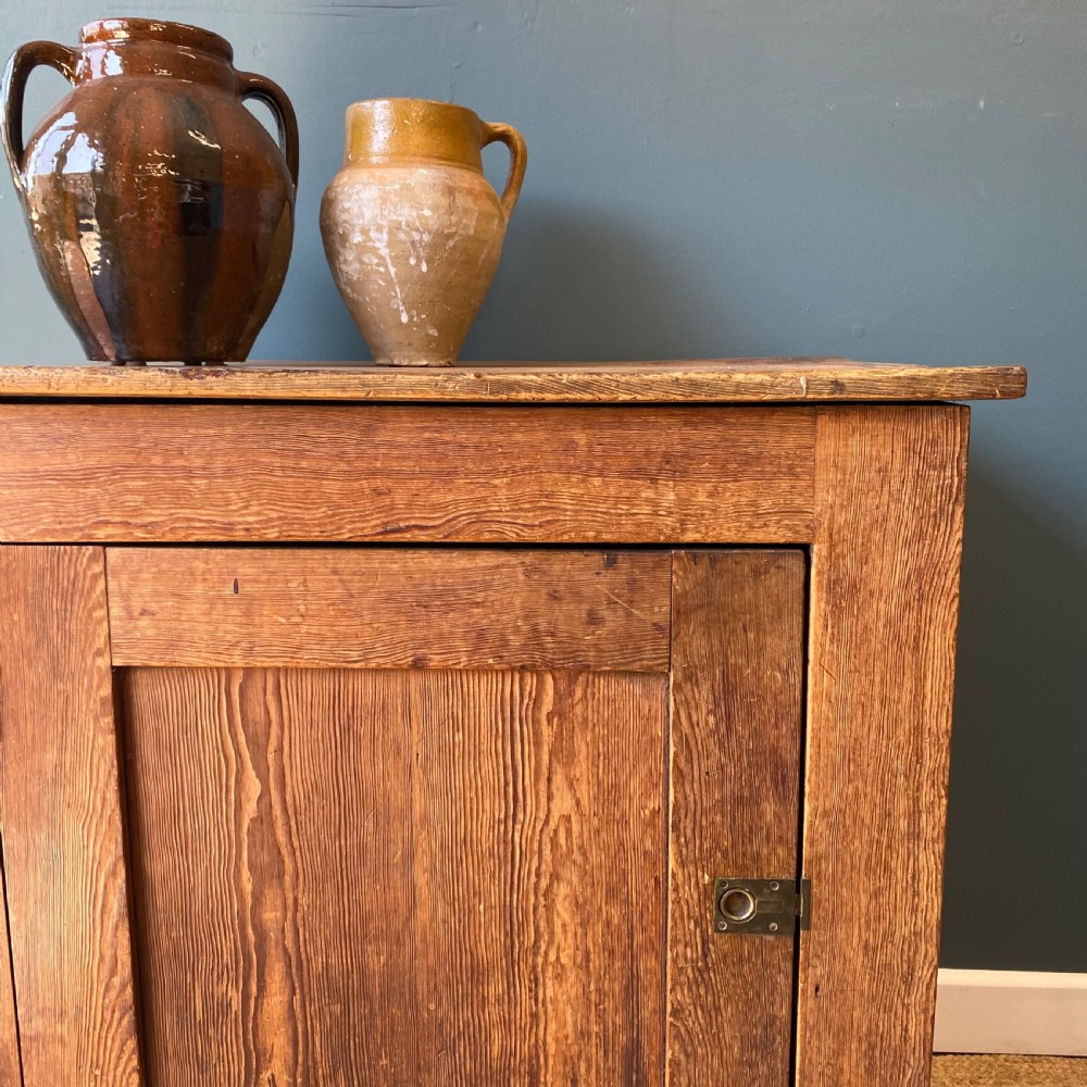 19th century pine cupboard  View II