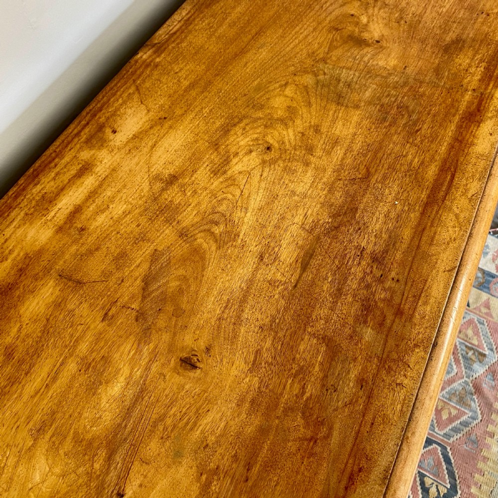 19th century satin birch linen press View XII