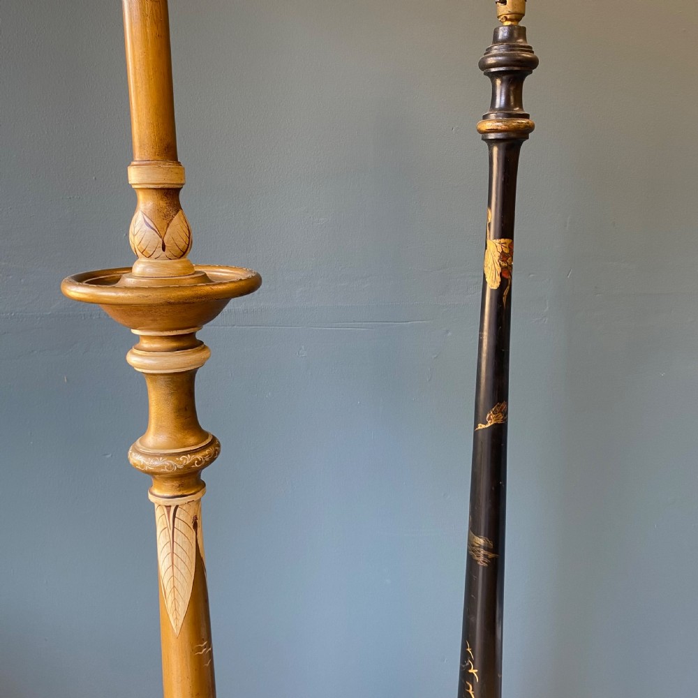 Chinoiserie standard lamp View IX