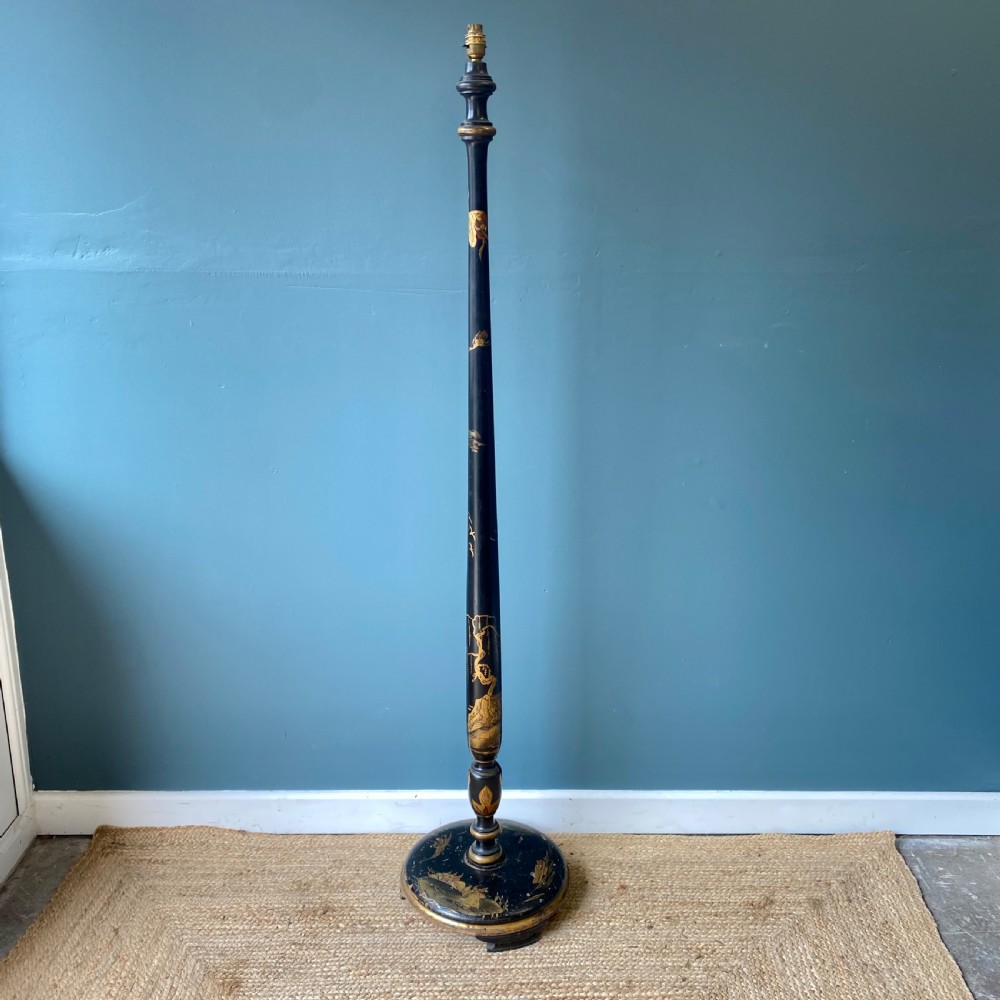 Chinoiserie standard lamp