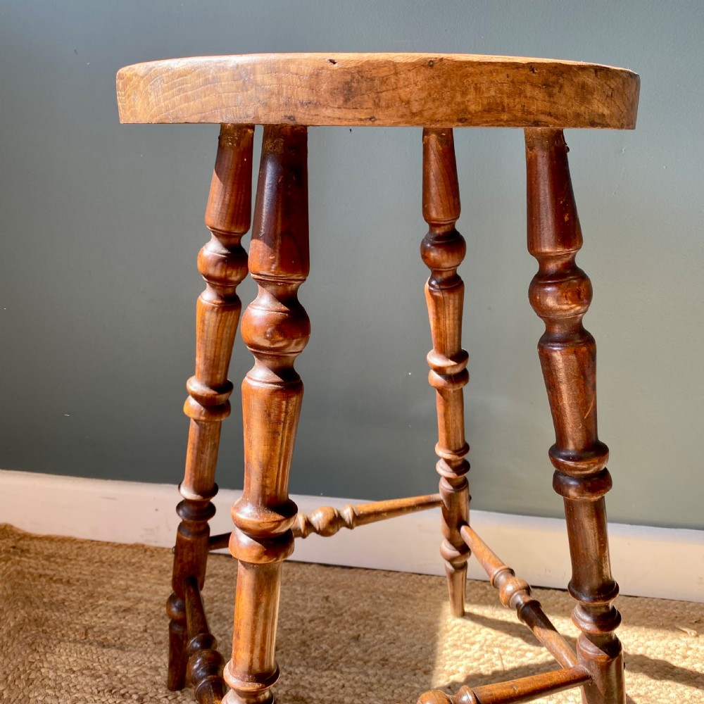 18th century ash stool View V