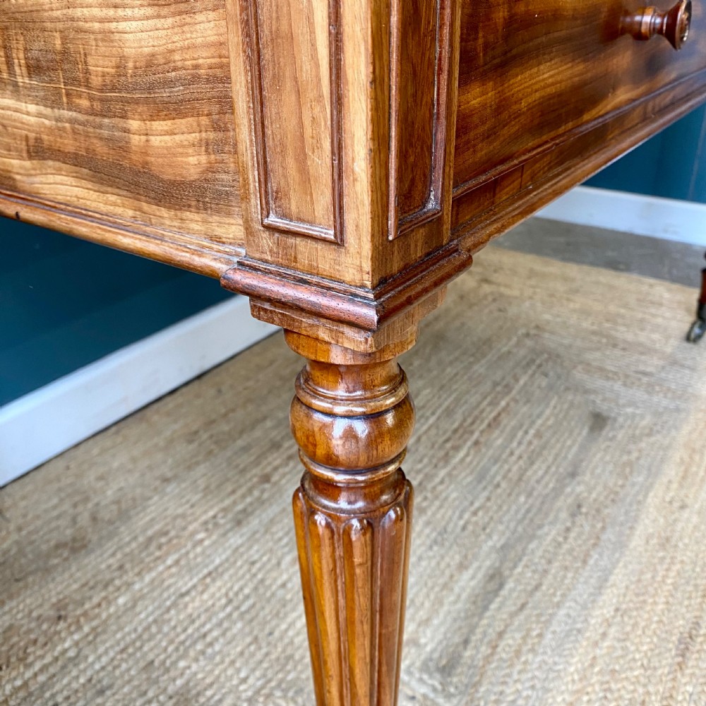 George IV mahogany writing dressing table. Attributed to Gillows  View IX