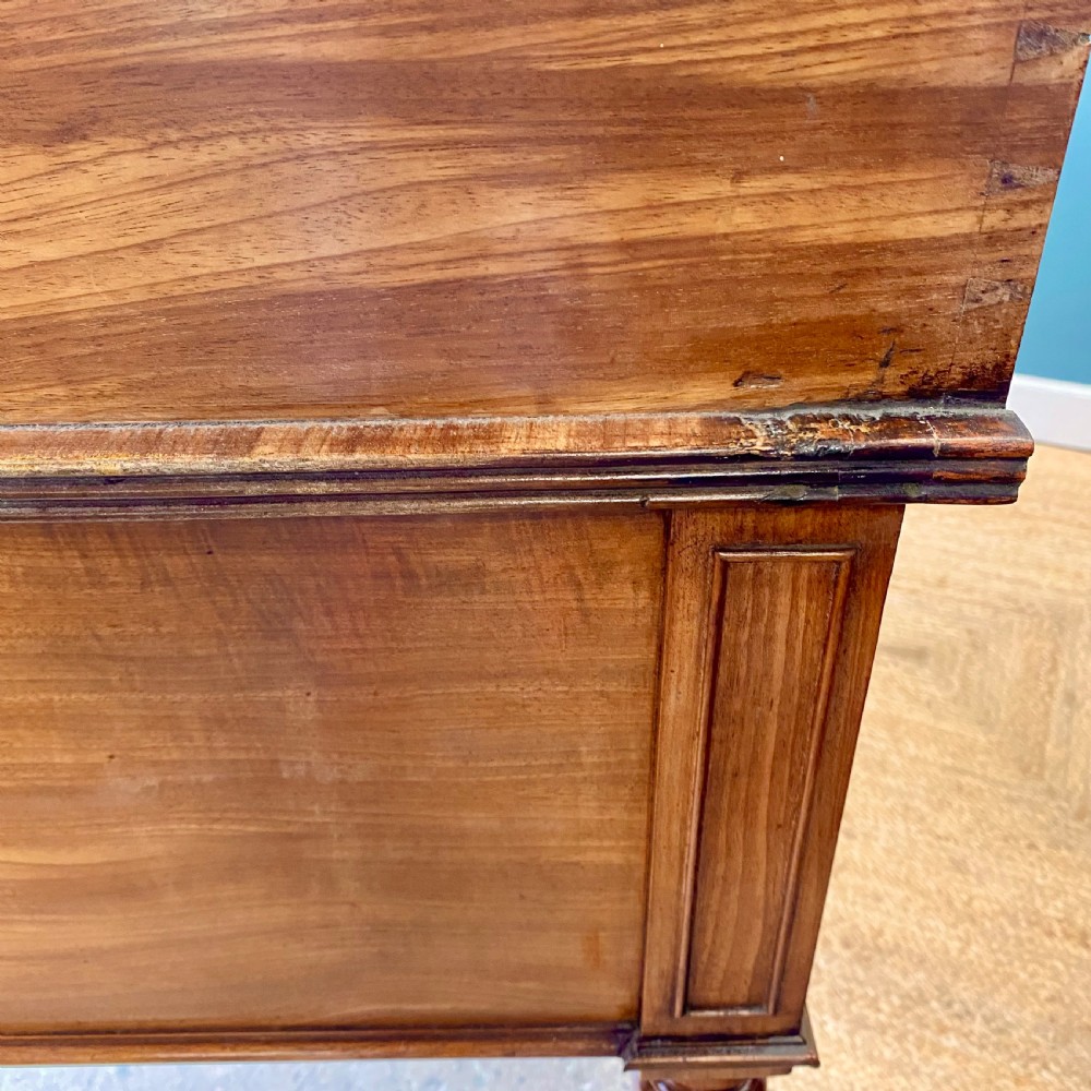 George IV mahogany writing dressing table. Attributed to Gillows  View XV
