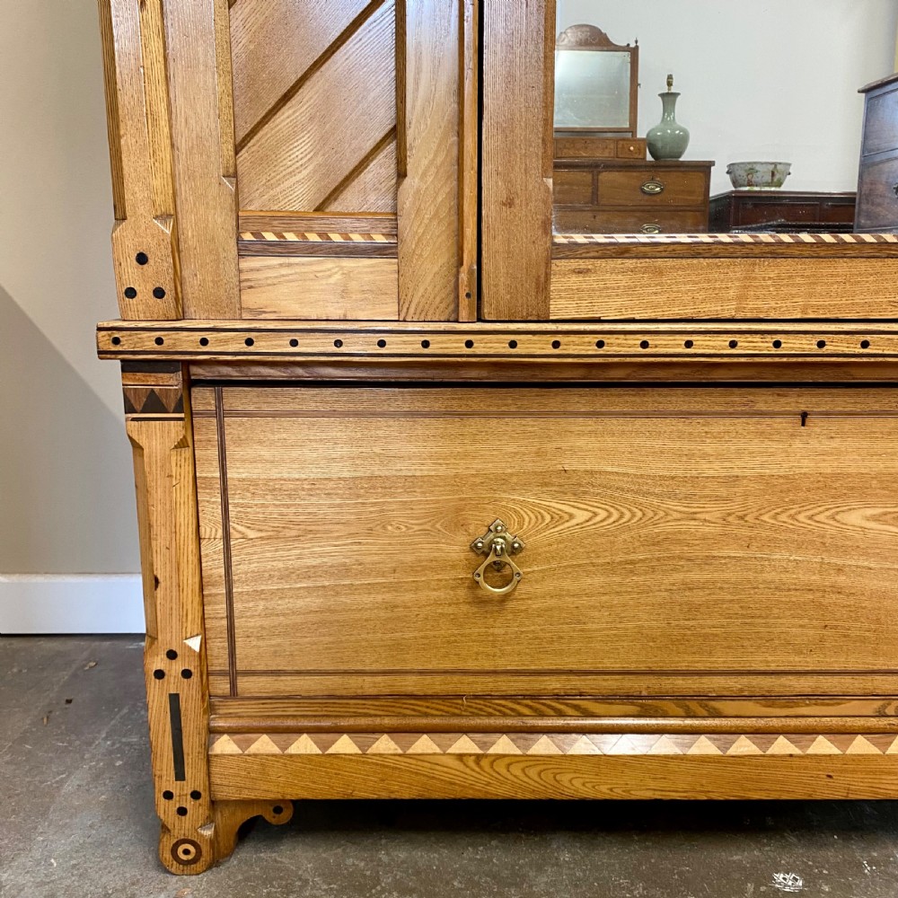 19th century gothic wardrobe View VI