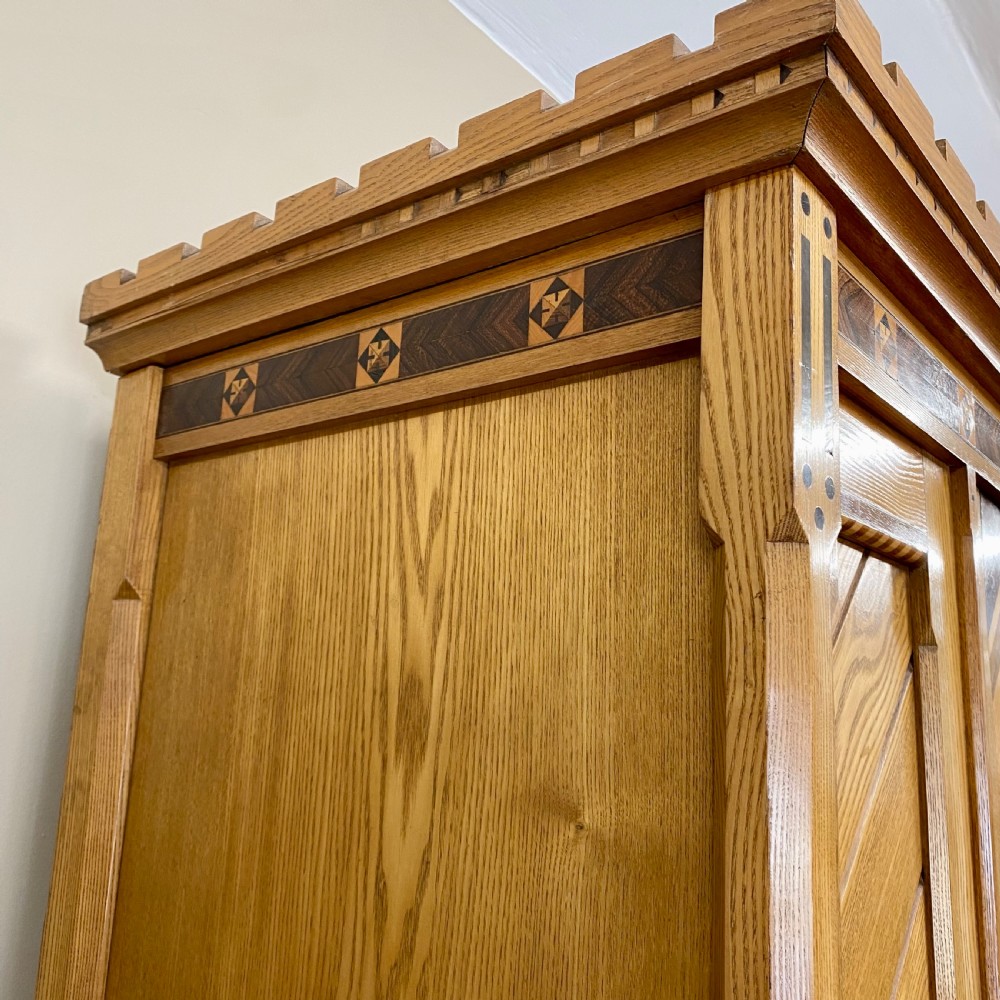 19th century gothic wardrobe View X