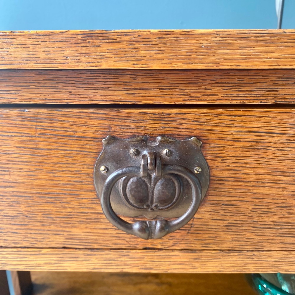 Arts and crafts oak sideboard  View IV