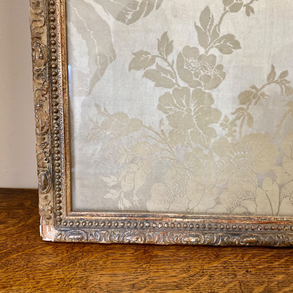 19th century silk embroidered panel View V