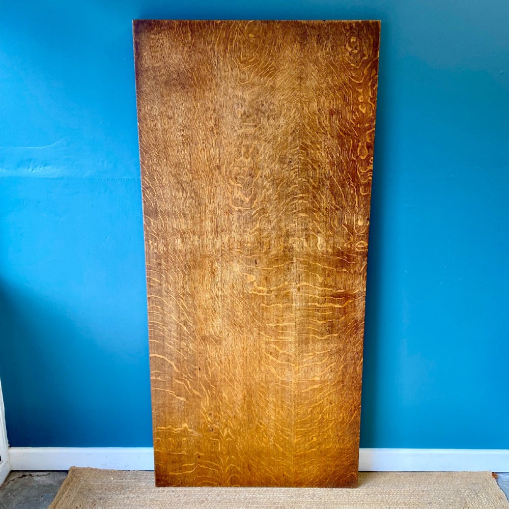 Arts and crafts oak dining table View II