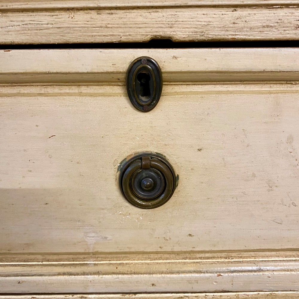 19th century painted chest of drawers  View VII