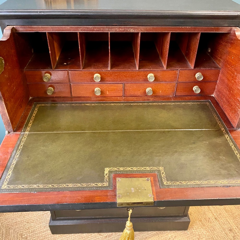 19th century painted secretaire chest of drawers  View III