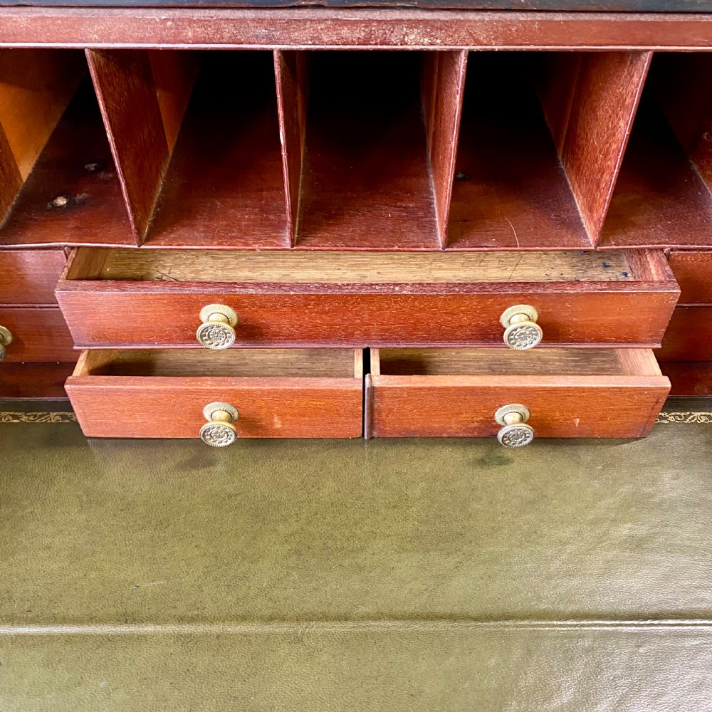 19th century painted secretaire chest of drawers  View V