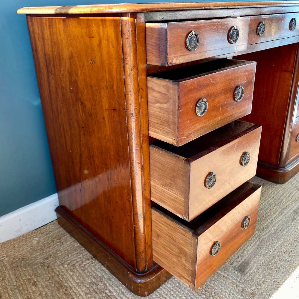 Mid 19th century mahogany desk View V