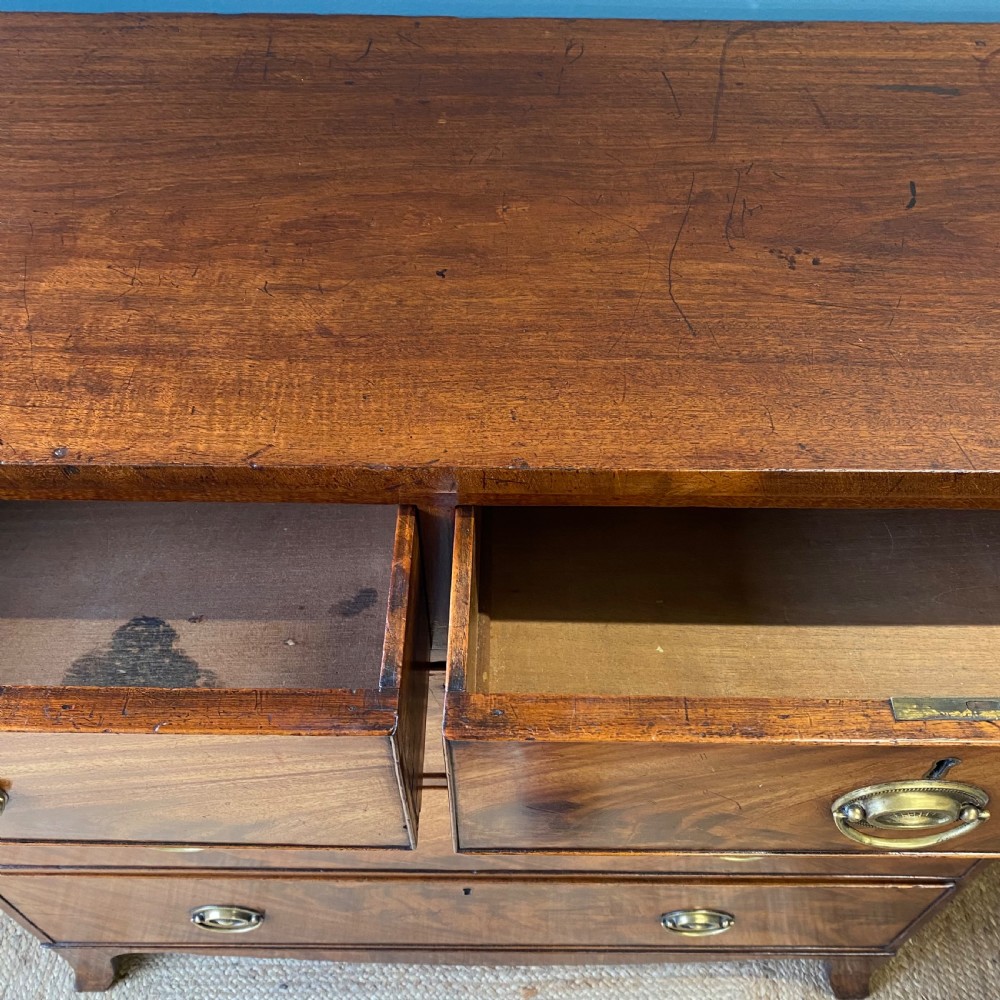 19th century mahogany chest of drawers  View X