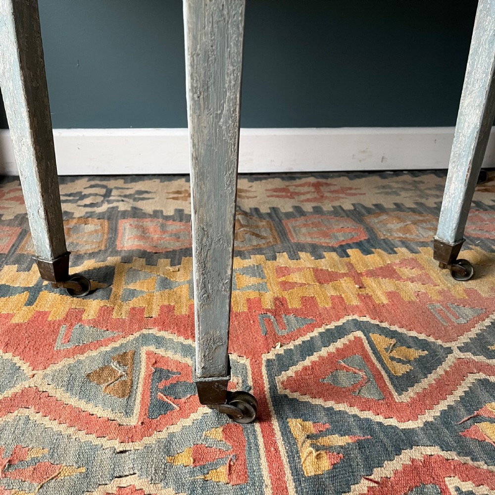 Georgian Demi lune pair of tables View IX